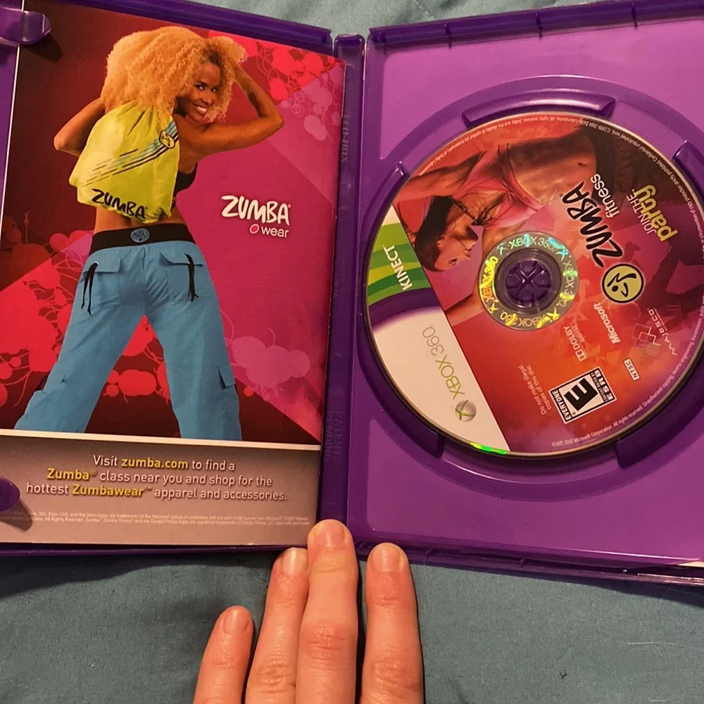 XBox 360 Kinect Zumba Fitness